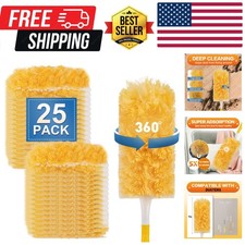 Heavy Duty Duster Refills, Unscented Disposable Dusters Kit for Cleaning Dust...