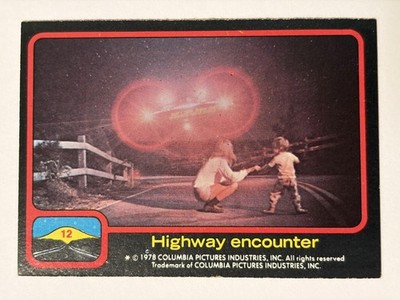 Vintage 1978 Columbia Pictures Highway Encounter Close Encounters #12 NM