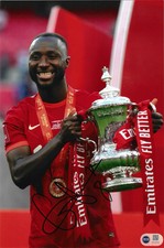 NABY KEITA SIGNED LIVERPOOL FC FA CUP WIN 12X8 PHOTO (ACG CERT AG18755)