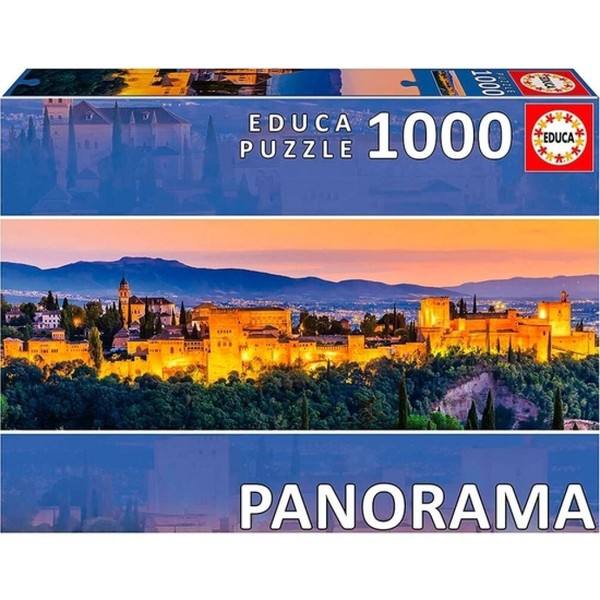 Educa Panoramapuzzle Sonnenuntergang In Spanien 1000 Teile-image