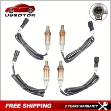 4Pcs O2 Oxygen Sensor Up & Downstream For Ford Swap ES20104 SG1814 Front & Rear