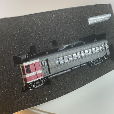 #ad HO Scale Northern Pacific Passenger Car – Railway Express Style In Box No Lid $149.99