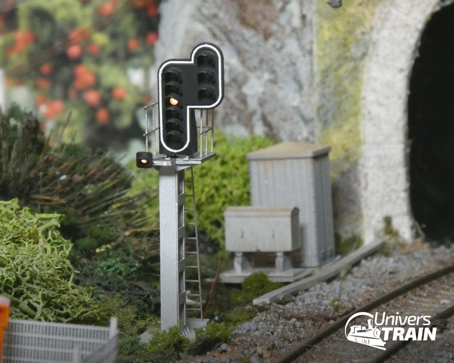 Signal SNCF type H à 10 feux pour modélisme ferroviaire HO
