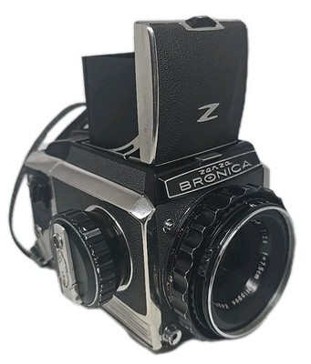 Near Mint] Zenza Bronica S2 - w/ Nikkor-P 75mm f/2.8 lens and