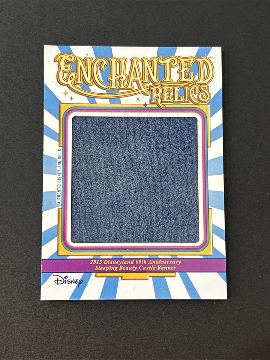 2025 Topps Disneyland 70th Anniv. Sleeping Beauty Castle Banner