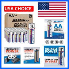 24  ACDelco AA Batteries - Long-Lasting Power, Eco-Friendly & Reliable 0.45 per gallon