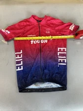 Eliel Men’s Tulsa Tough Cycling Jersey Medium M (B-34)
