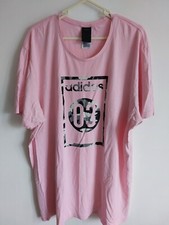 ADIDAS  MENS  2XL XXL  PINK  T SHIRT   NEW WITHOUT TAGS