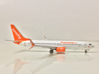 NG MODEL 1:400 sunwing Boeing 737-800 Reg# C-FYJD  / PLEASE READ