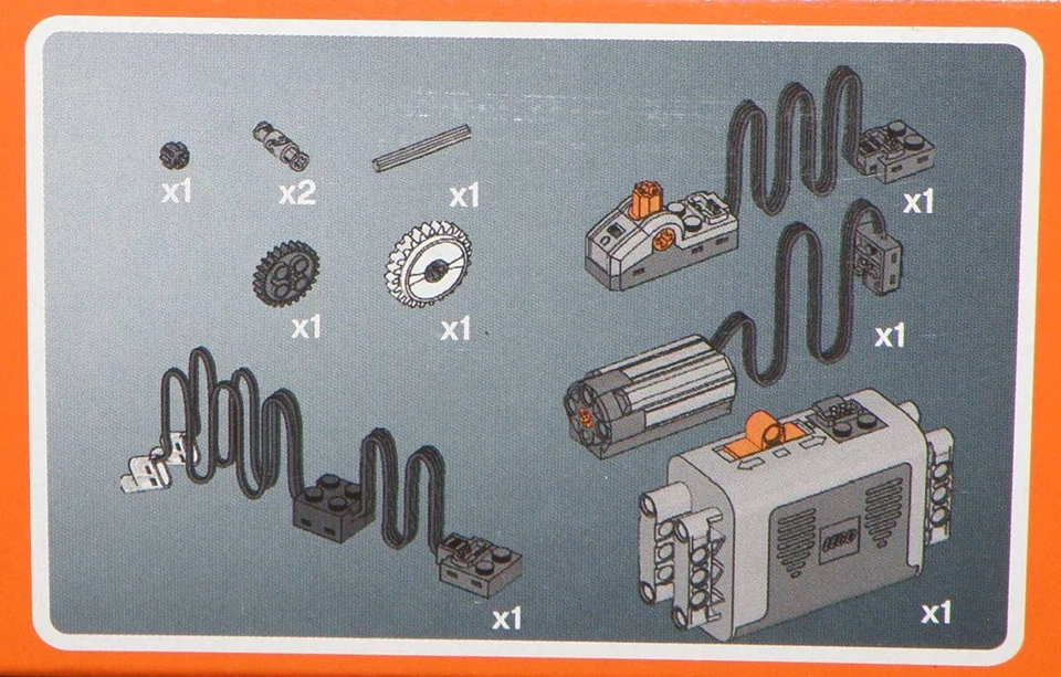 Lego Technic 8293 Power Functions Motor Beleuchtung 100% komplett - Bild 3 von 3