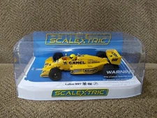 Scalextric C4251 Lotus 99T - Monaco GP 1987 - Ayrton Senna 1/32 Slot Car