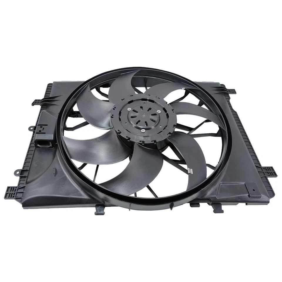 Подходит для Mercedes-Benz W204 C250 C300 C350 2008-2014 вентилятор охлаждения радиатора в сборе - Изображение 3 из 4