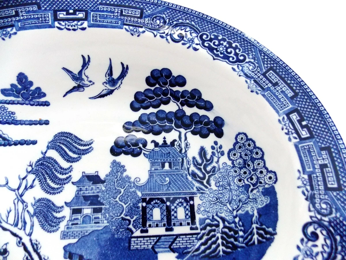 Wedgwood top blue willow