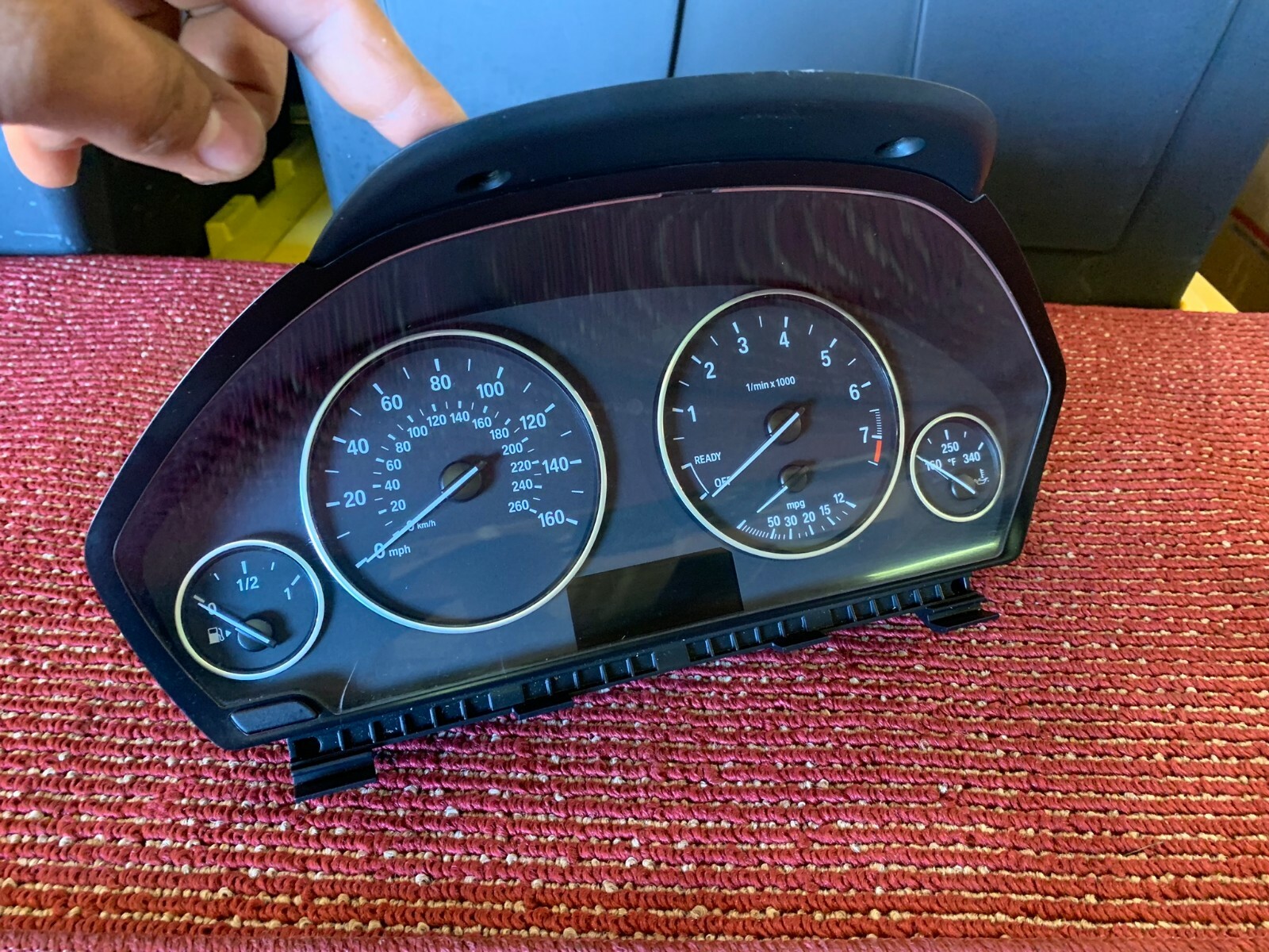 BMW F30 F32 F36 SPEEDO ODO METER GAUGE CLUSTER ODOMETER INSTRUMENT OEM