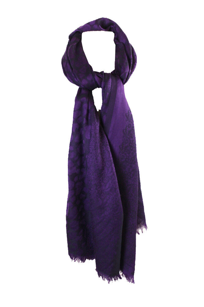 Style - Co. Пурпурная пленка с анималистическим принтом OS