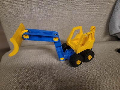 Vintage Lego Duplo 2910 Bulldozer Crane  VTG 1994