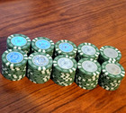 Lot 100 NEW 1982 RAMADA $25A COIN Casino chip SAN JUAN Puerto Rico CONDADO poker — photo 8