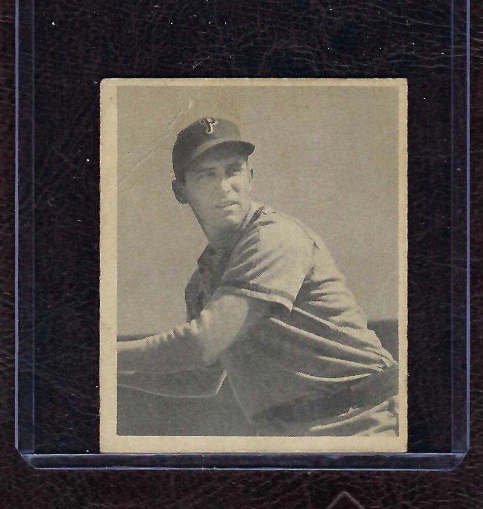 1948 Bowman #28 Emil Verban, Philadelphia Phillies, Special Print