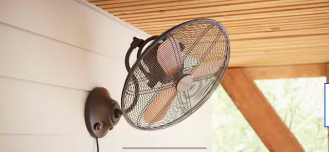 Electric Oscillation Wall Fan 