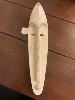 Votive Fang Ngil Gabon Miniature Mask African Art 13''