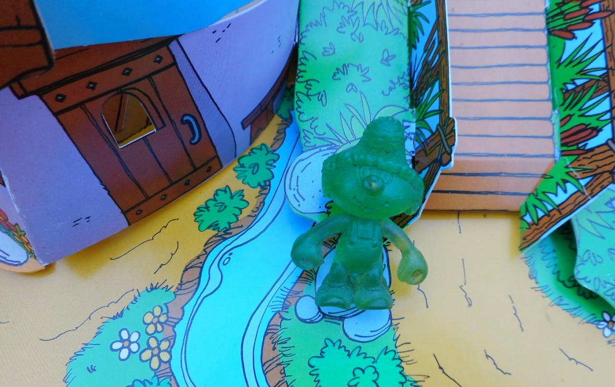 Figurine Schtroumpf Pompier - Collection "Les Métiers", 2019, Neuve, En PVC