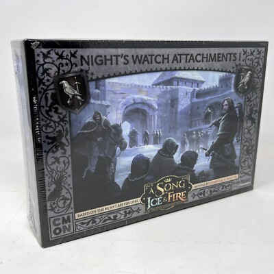 CMON A Song of Ice & Fire Miniatures Game - Night's Watch Attachments 1 - Sealed