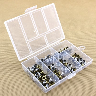 6 Grid Plastic Jewelry Box Tool Box Organizer Storage Beads Bracelet Jewelry BCR
