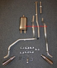 13 - 15 Toyota Tacoma CatBack Dual Exhaust Side Exit - w/ MaxFlow 14" Body