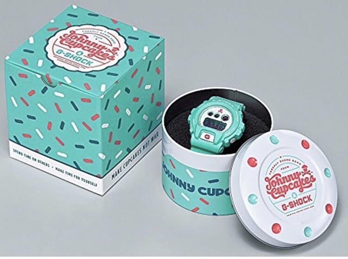 CASIO G-SHOCK Johnny Cupcakes COLLABORATION GD-X6900JC-3JR CASIO G-SHOCK Johnny Cupcakes COLLABORATION GD-X6900JC-3JR