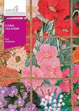 Floral Tile Scene Anita Goodesign Embroidery Machine Designs CD