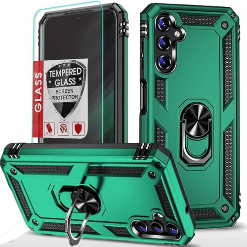 For Samsung Galaxy A15 5G A16 A14 A54 Case Phone Cover Shockproof+Tempered Glass - Zdjęcie 7 z 76