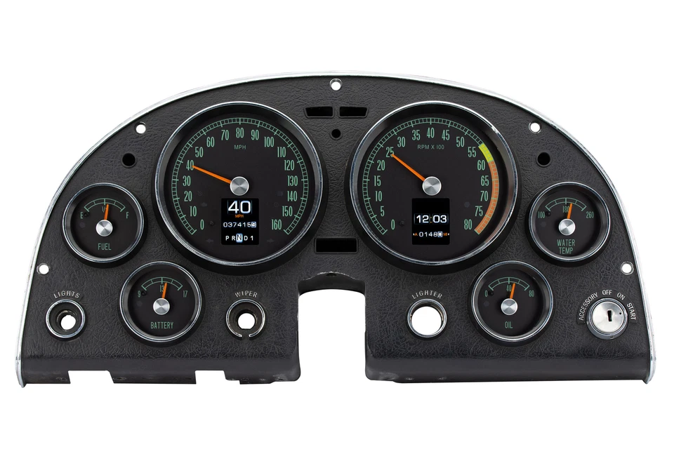 Sistema de instrumentos RTX con estilo Corvette Gauge 1965-1967 - Corvette C2 1963-1967 Foto 3 de 4