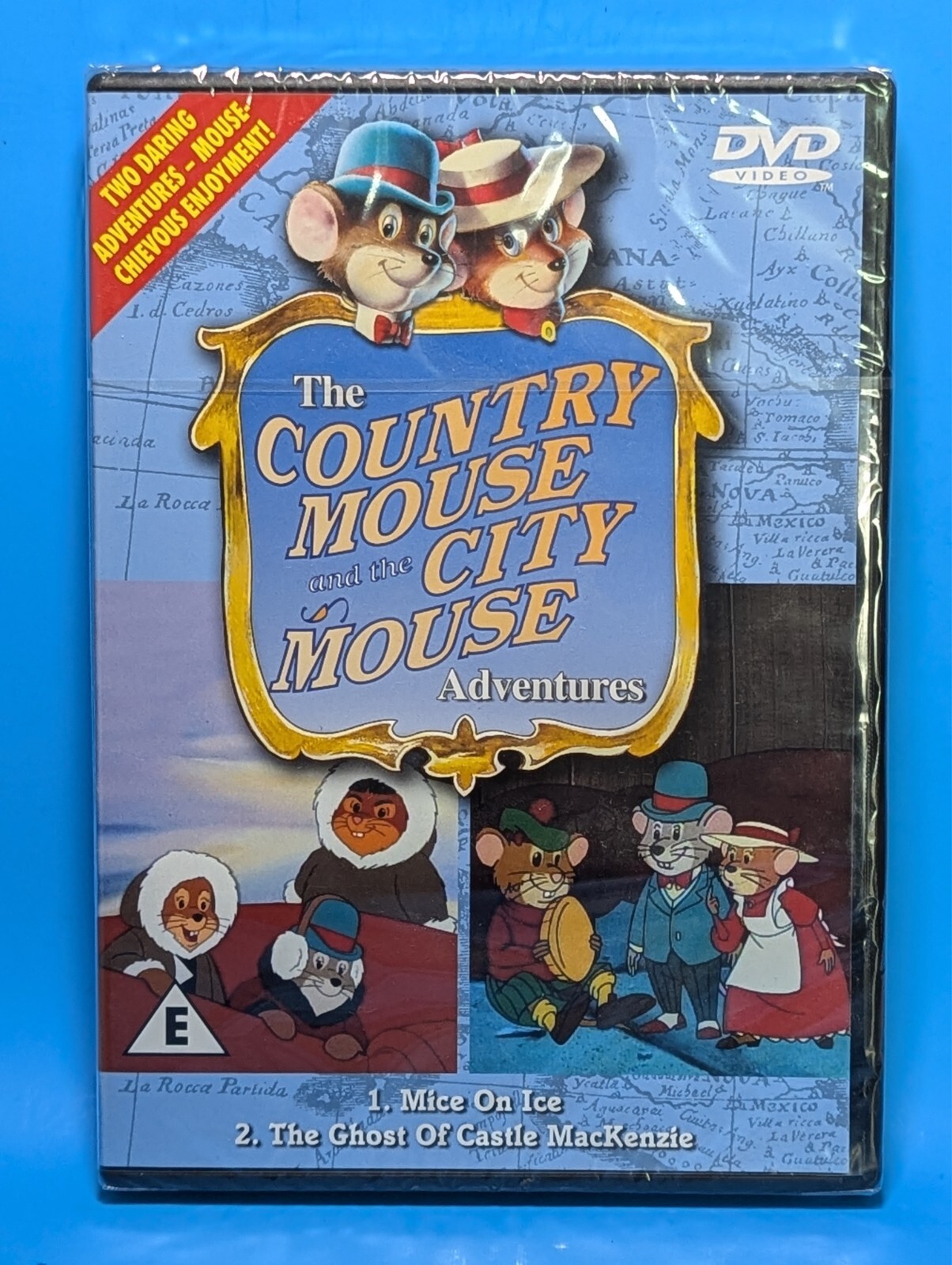 Country Mouse & City Mouse DVD Mice on Ice Castle MacKenzie NEW