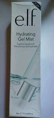 ELF Hydrating Gel Mist Spray 80ml Plumps & Hydrates-Box very damaged thank you!