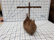 The Wilds of Wintertide Longship - EC3D  - DND - Pathfinder - Dungeons & Dragons