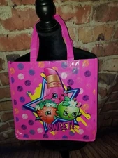 NEW SHOPKINS REUSABLE TOTE BAG PINK
