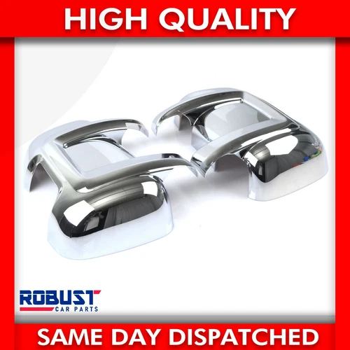 CHROME WING MIRROR COVERS FOR PEUGEOT BOXER (2006+ONWARDS)