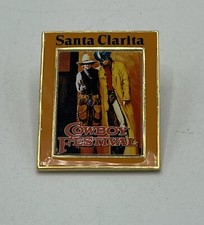 SANTA CLARITA CALIFORNIA COWBOY FESTIVAL MELODY RANCH WESTERN Pin PN#3
