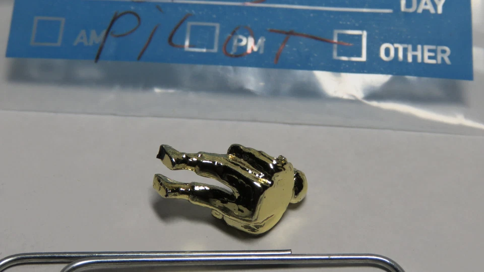 Gold Pilot Driver Tomy Robo Strux Zoids 复古正品 — 第 3/4 张图片