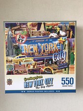 MasterPieces Greetings From - New York 550 Piece Jigsaw Puzzle