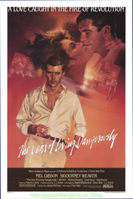 THE YEAR OF LIVING DANGEROUSLY MOVIE POSTER Original MINT Rolled 1985 ...