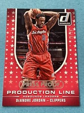 2014-15 Donruss DeAndre Jordan Production Line Silver Press Proof #20/25