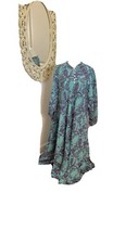 NWT Kimono Long Maxi Kaftan Flutter Sleeve