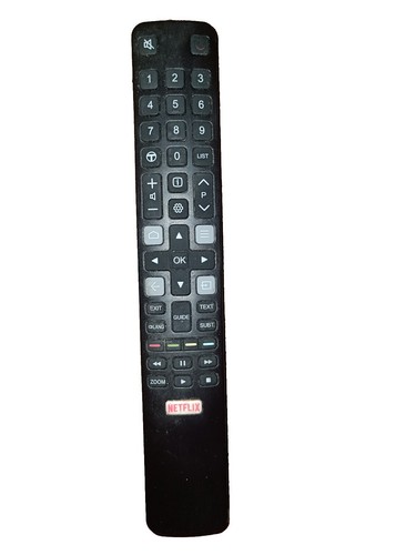 Télécommande D'Origine TV TCL Réf. 21001-000005 - Occasion Fonctionnelle - Pour Modèles TCL Compatibles