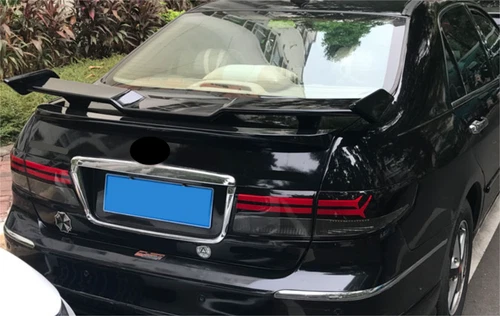 Universal Rear Spoiler General ABS Black TRD Style For Toyota Corolla Sedan - Picture 5 of 7