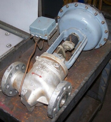 JCE 2'' STAINLESS STEEL PNEUMATIC  ACTUATED PLUG VALVE ECKARDT POSITIONER 