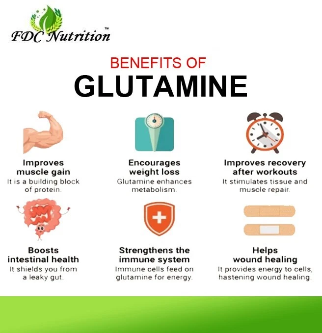 FDC L-GLUTAMINA EN POLVO 2,2 lb (1000 g) GRADO FARMACÉUTICO KOSHER Foto 3 de 3