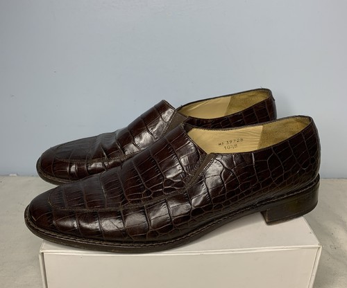 Ralph Lauren para mujer 10.5 B Cocodrilo Slip On Mulas | eBay