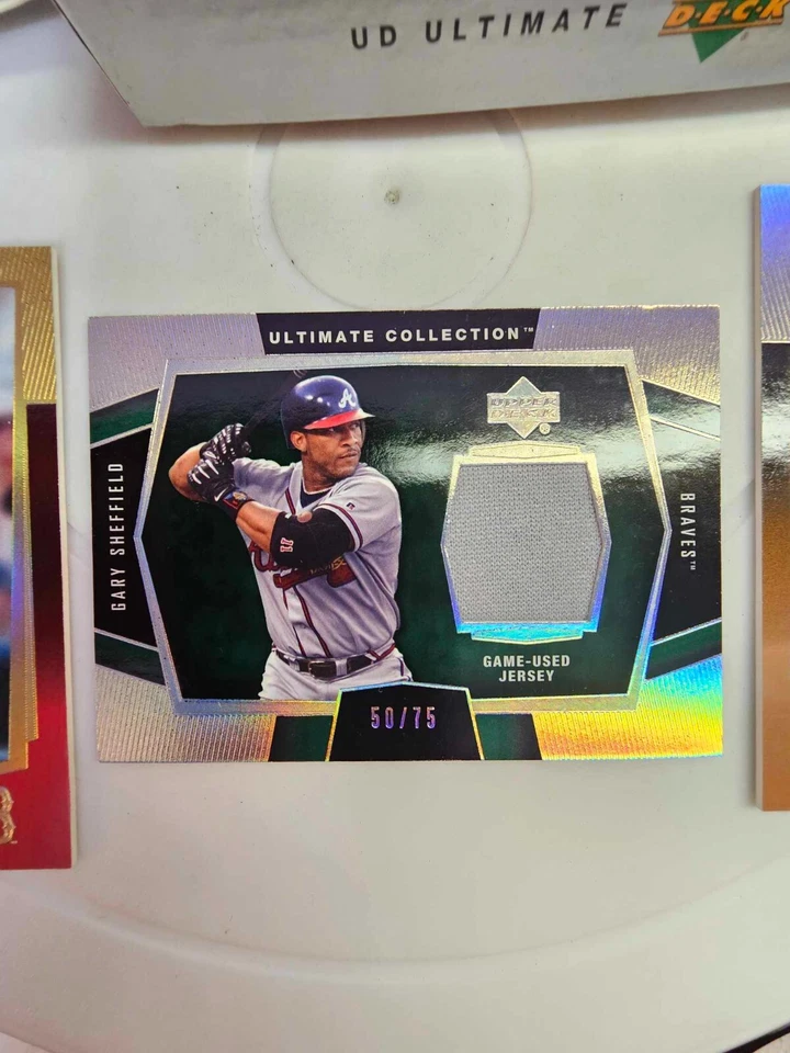 3 cartas Upper Deck Ultimate Collection - Manny Ramírez, Jhonny Peralta, Gary Sheff Foto 3 de 4