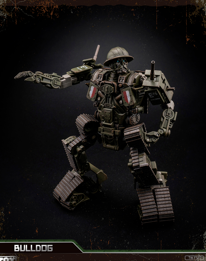 IN HAND Transform Toyworld TWFS01 Bulldog Action Figure eBay